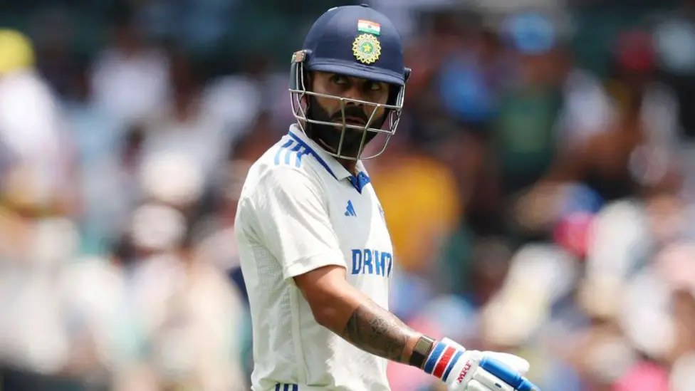 India's great Kohli retires from Test cricket.